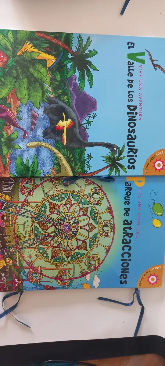 Colección 10 libros Pop-Up llenos color y aventura