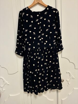 Vestido Kling azul con estampado