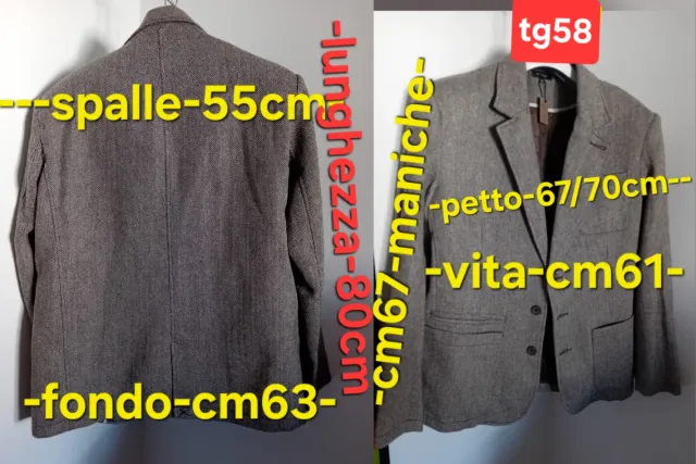 Bon'a Parte Giacca Blazer Tg 58