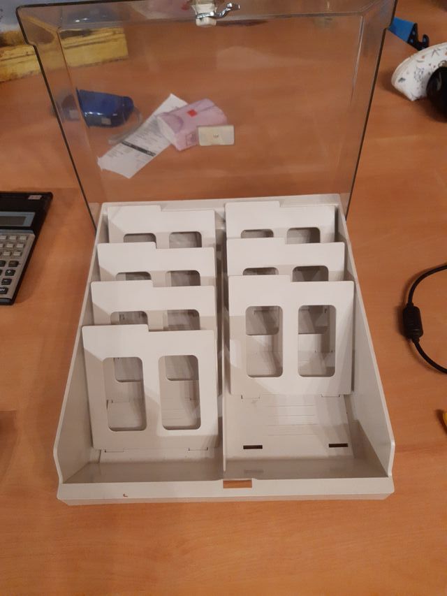 Caja archivador Microbox para disquetes