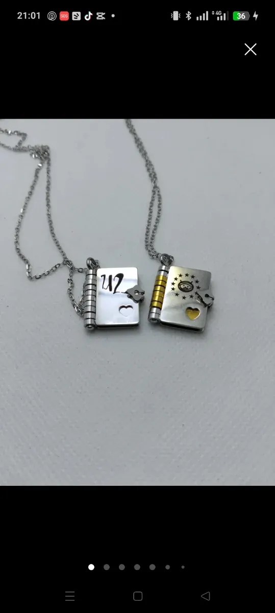 U2 2 ciondoli libro cuore