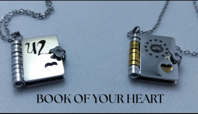 U2 2 ciondoli libro cuore