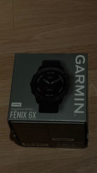 Garmin Fenix 6X Sapphire Negro/Gris