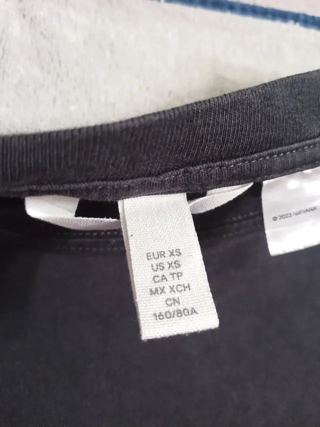 Camiseta Nirvana Talla XS