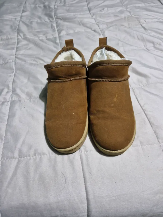 Botines marrones forrados