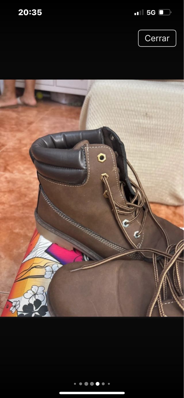 Botas Foxy Up Talla 45 Marrones