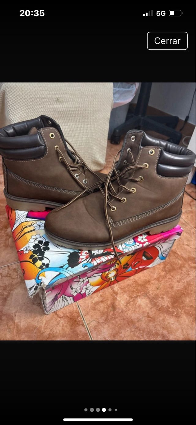 Botas Foxy Up Talla 45 Marrones