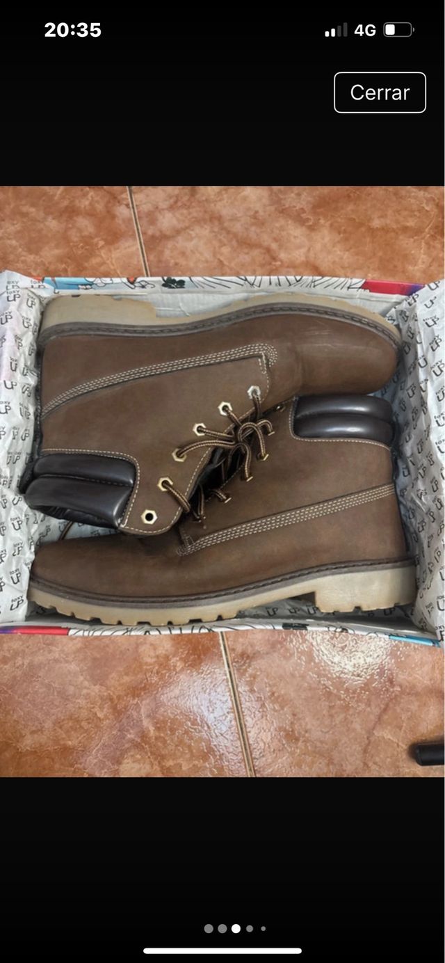 Botas Foxy Up Talla 45 Marrones