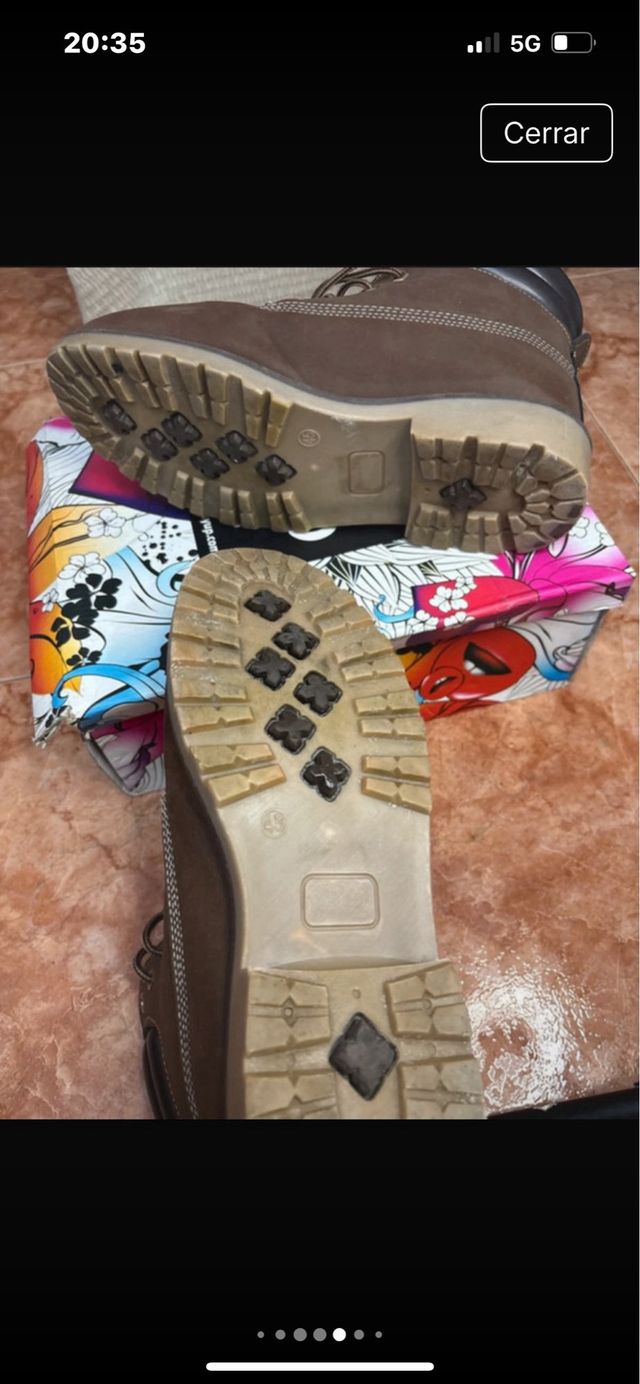 Botas Foxy Up Talla 45 Marrones