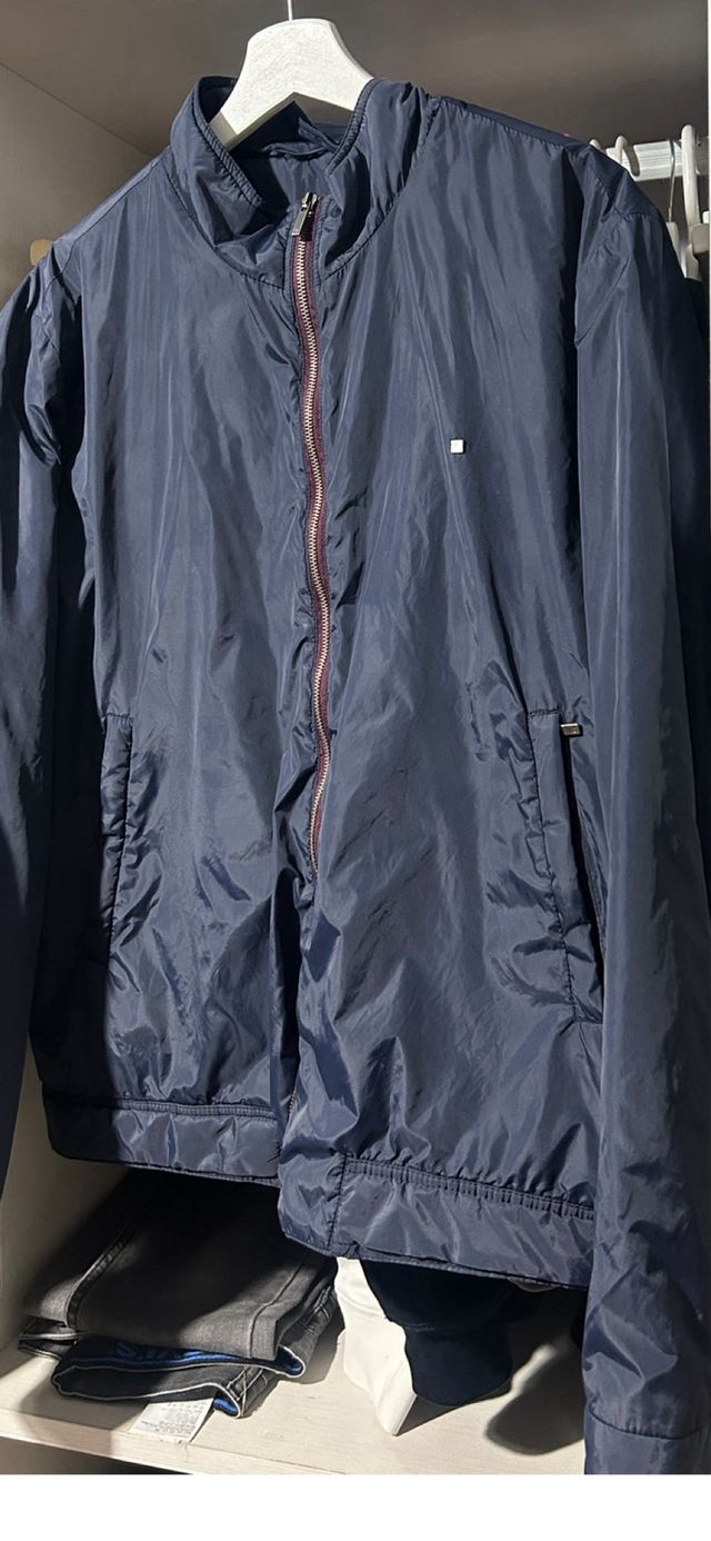 Cazadora Purificación Garcia Azul Hombre