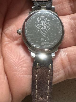 Orologio Gucci donna nero e argento