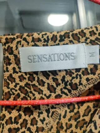 Blusa M/L Estampado Animal Print