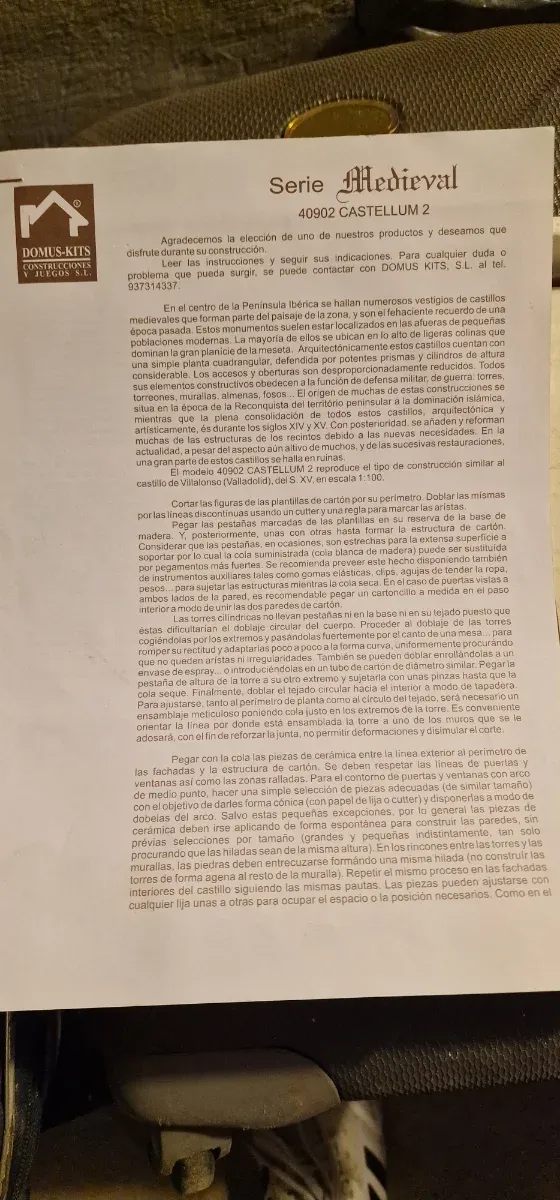 Kit Construcción Medieval Domus-Kits