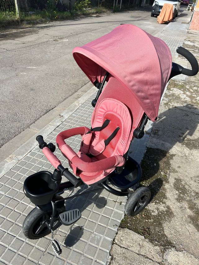 Triciclo infantil rosa