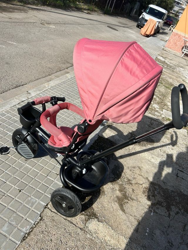 Triciclo infantil rosa
