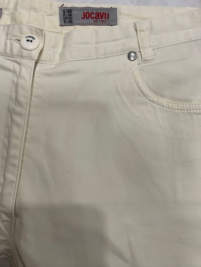Pantalón blanco talla 42