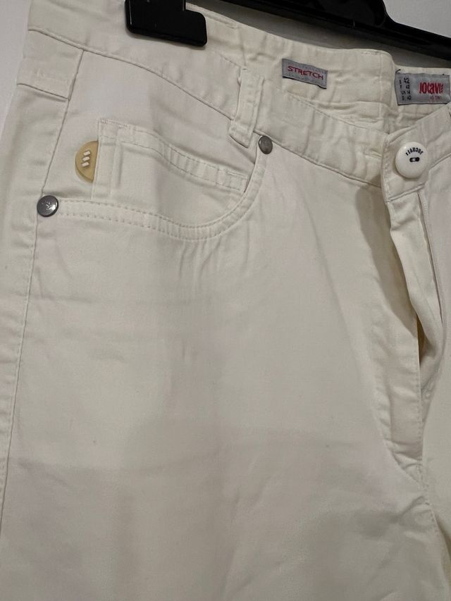 Pantalón blanco talla 42