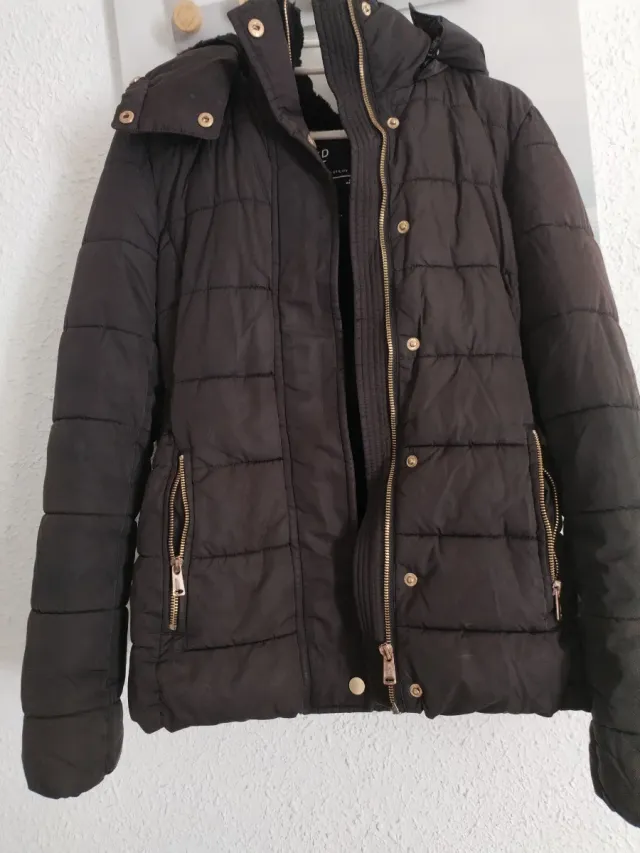 Chaqueta Stradivarius Negra Mujer
