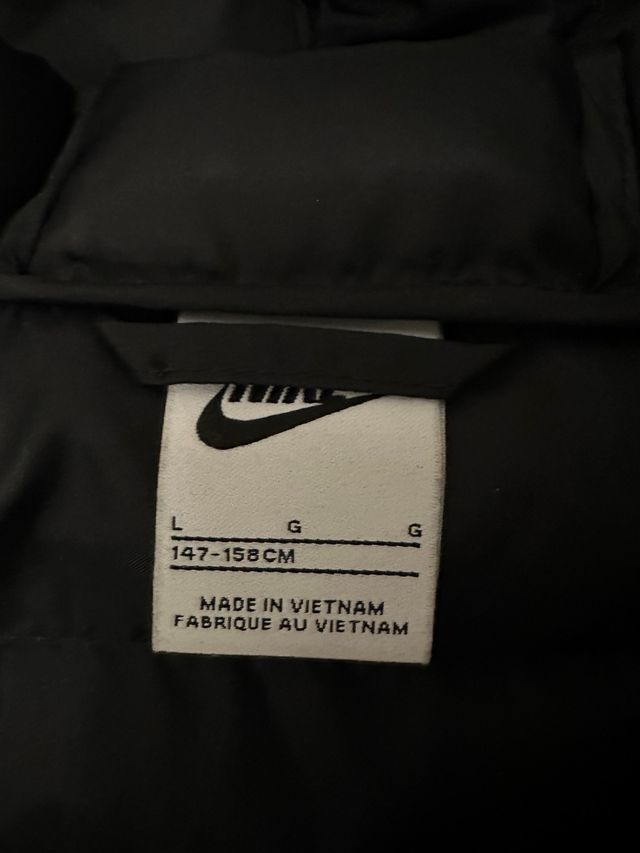 Chaqueta acolchada Nike Sportswear negra