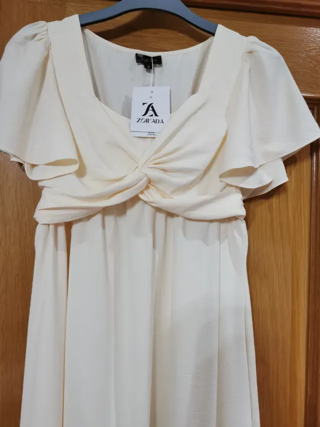 Vestido Beige ZOIFADA Talla M