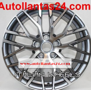 Juego 4 llantas para audi moroni antracita