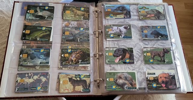 Lote 16 Tarjetas Fauna Ibérica y Razas Ibéricas RR