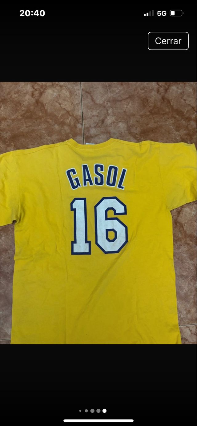 Camiseta Lakers Firmada