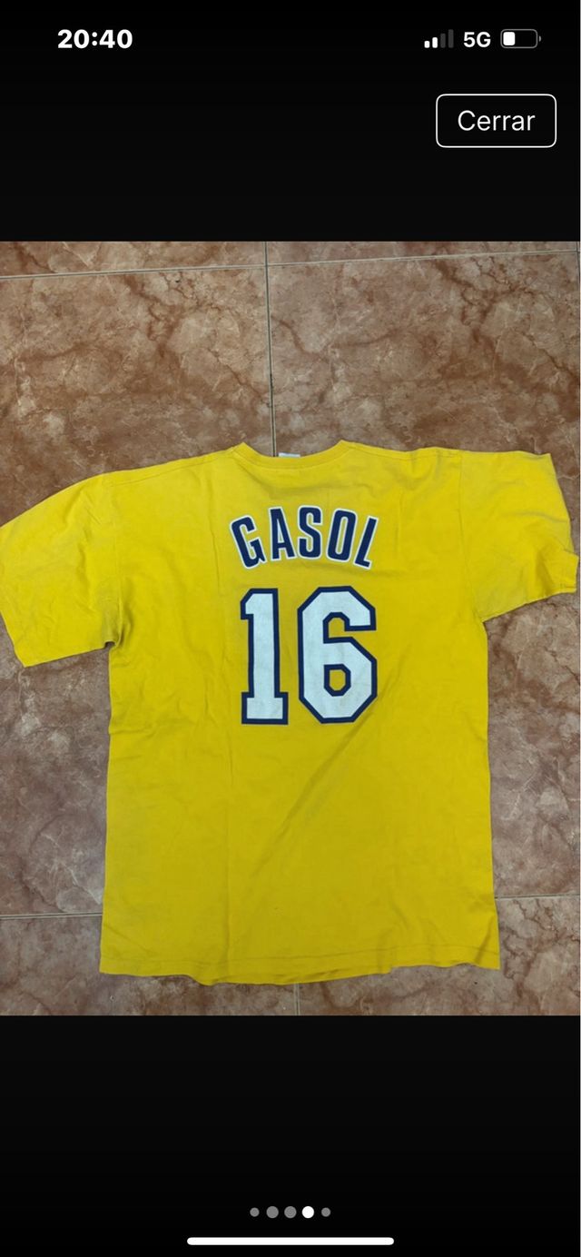 Camiseta Lakers Firmada