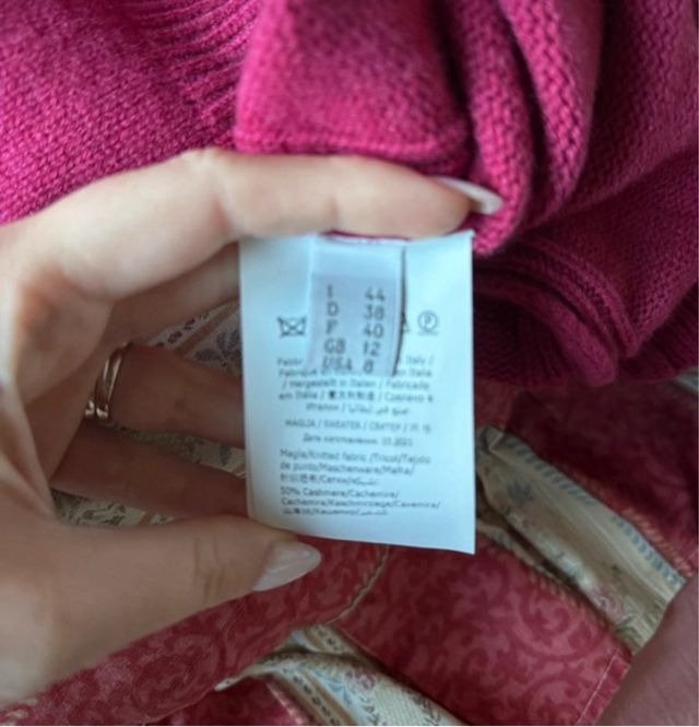 Alberta Ferretti Maglione  Rosa