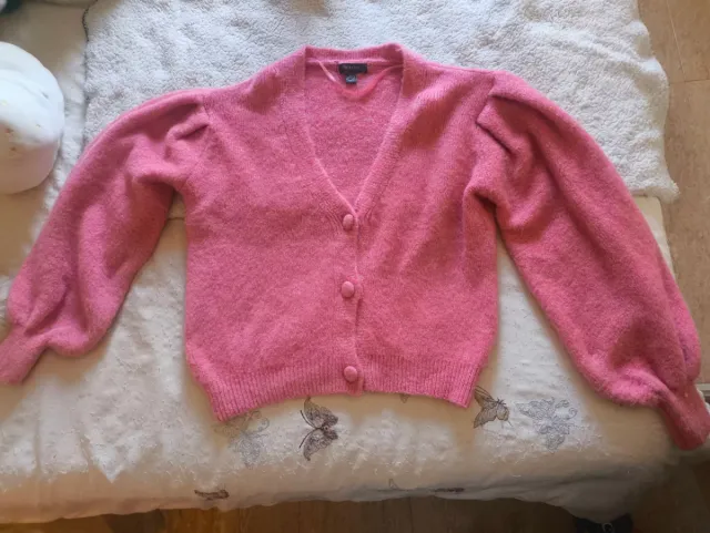 CHAQUETA CARDIGAN PRIMARK MANGA ABULLONADA TALLA M