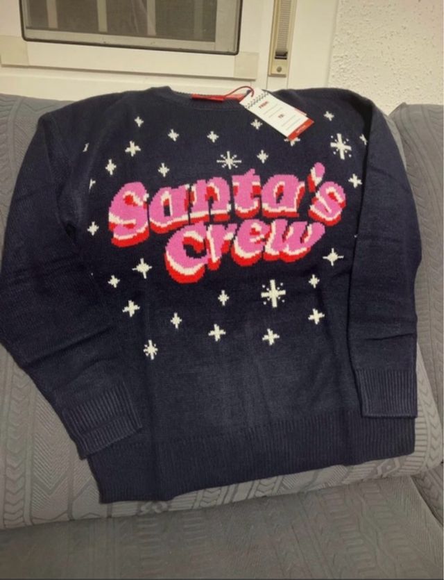 Jersey Navideño Santa's Crew Talla S