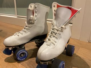 Patines Roller 60/38 vintage blancos talla 39