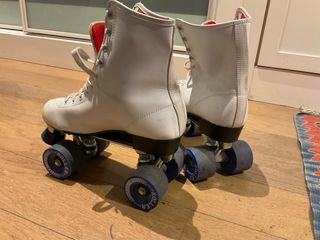 Patines Roller 60/38 vintage blancos talla 39