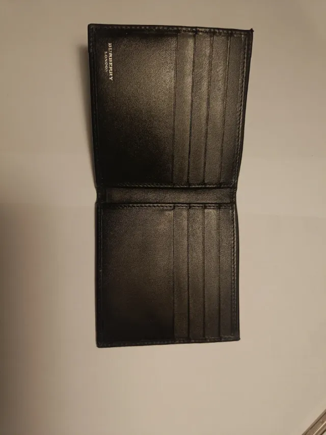 Cartera Burberry Negra Vintage