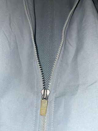 Chaqueta Vintage Adidas Gris y Roja