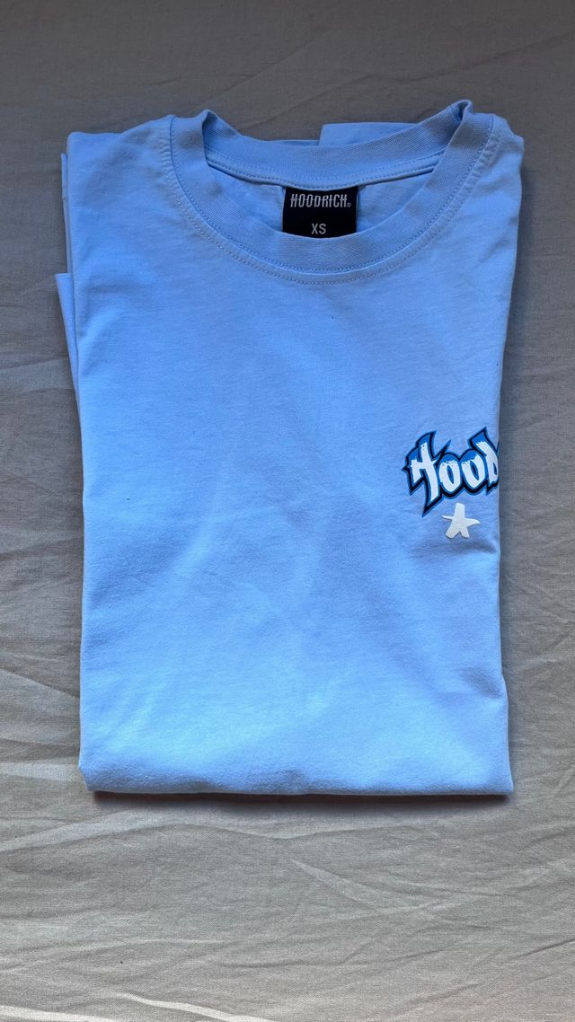 Camiseta Hoodrich Azul Claro Talla XS