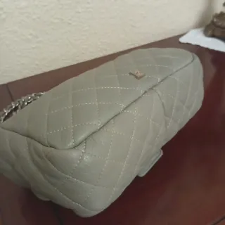 Bolso Purificación García Piel Beige/Gris