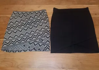 Lote 2 Faldas Tubo Stradivarius Talla L