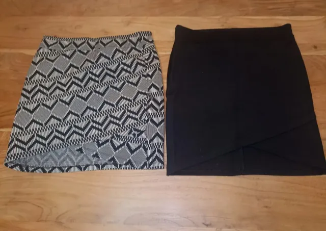 Lote 2 Faldas Tubo Stradivarius Talla L