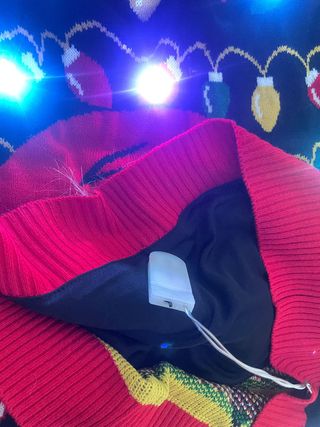 Navidad Jersey Con Luces Suéter Unisex Festivo