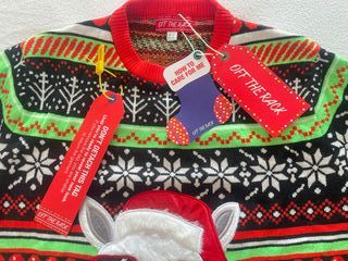 Navidad Jersey Con Luces Suéter Unisex Festivo