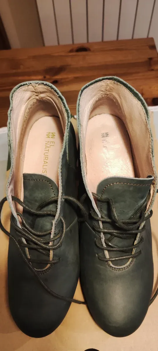 Botín El Naturalista verde talla 37