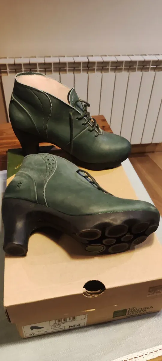 Botín El Naturalista verde talla 37