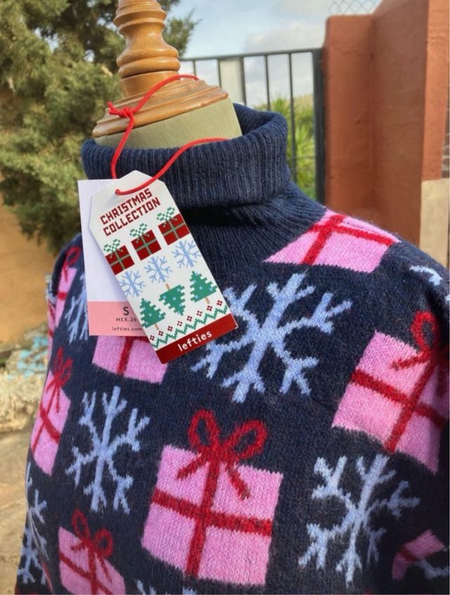 Jersey Lefties Talla S Estampado Navidad