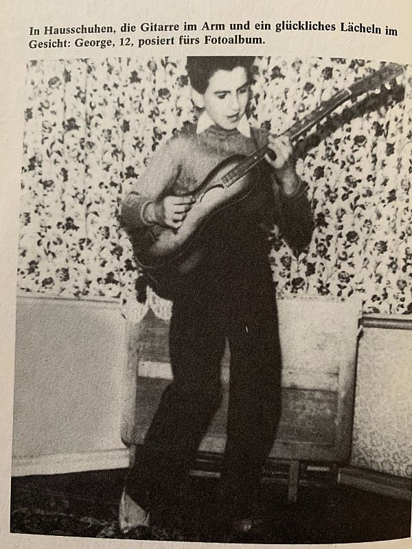 Guitarra Egmon Toledo 1957 La primera de Harrison.