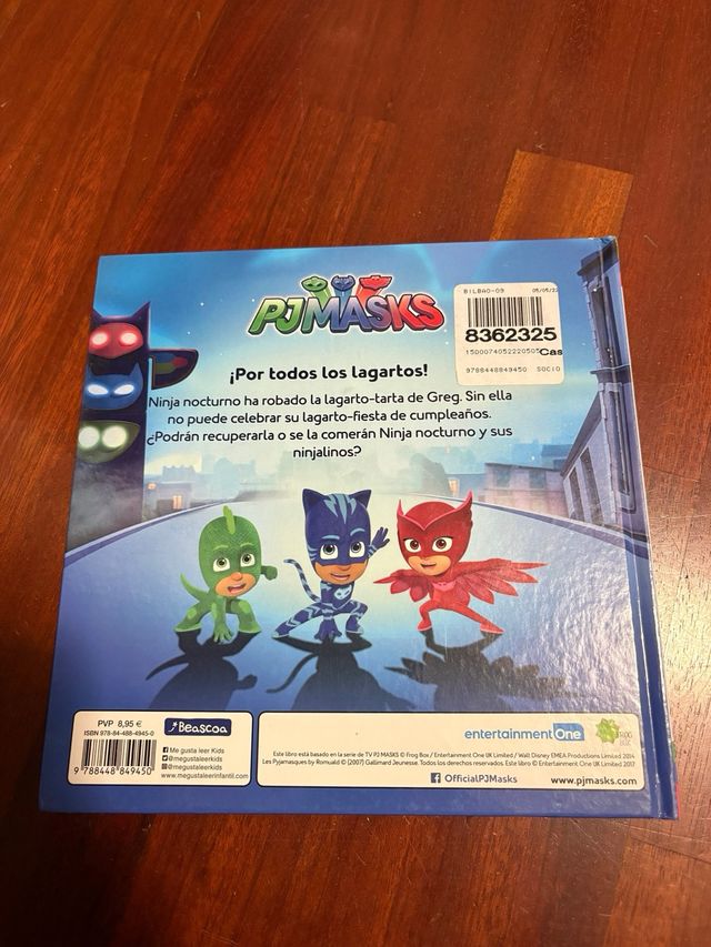 PJ Masks. Un cuento - Gekko y la lagarto-tarta