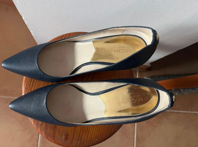 Tacones Michael Kors Azul Marino
