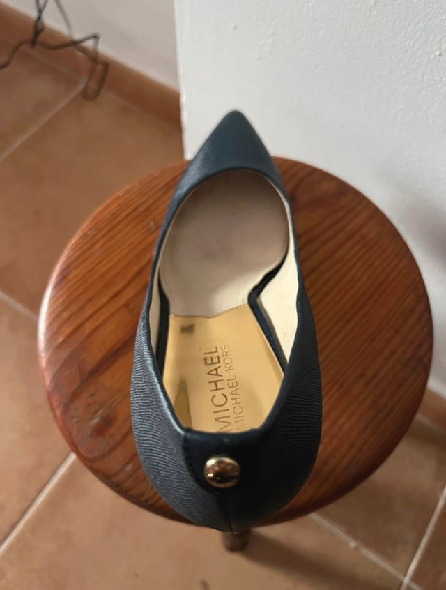 Tacones Michael Kors Azul Marino