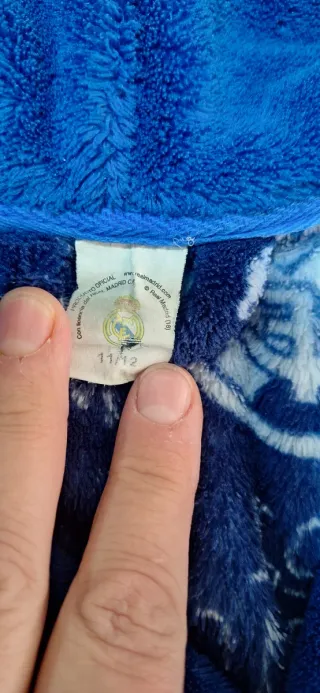 Albornoz Infantil Real Madrid Talla S