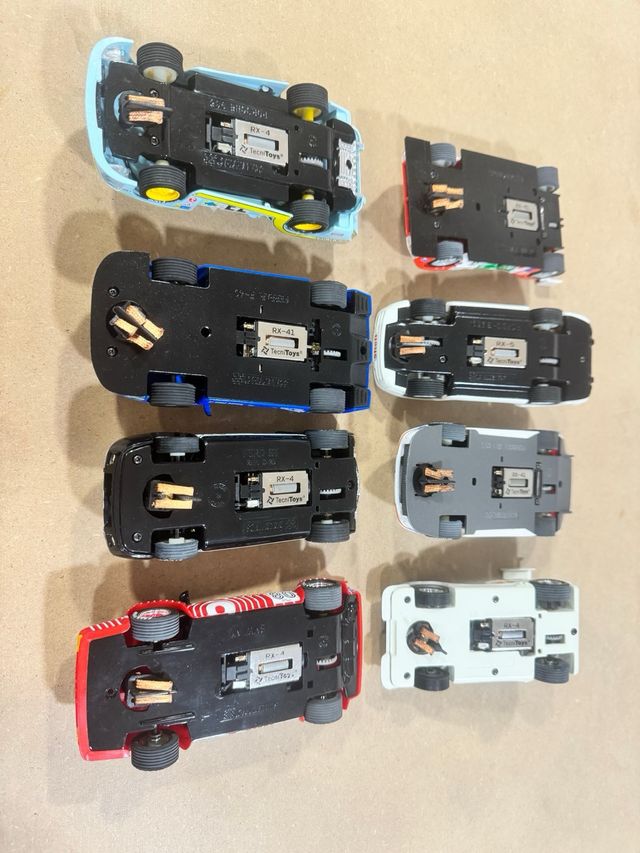 Scalextric lote 8 coches nuevos a estrenar